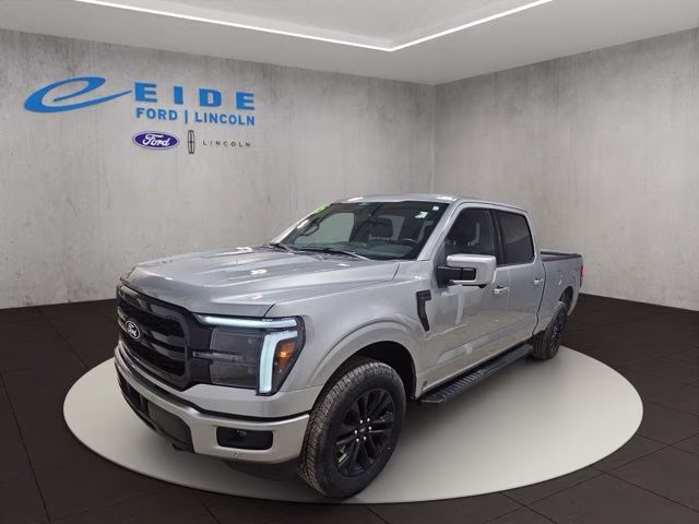 2025 Iconic Silver Metallic Ford F-150 Lariat 4X4 Truck