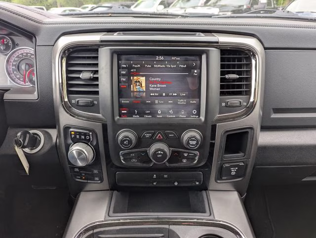 2018 Brilliant Black Crystal Pearlcoat Ram 1500 Sport 4X4 Truck