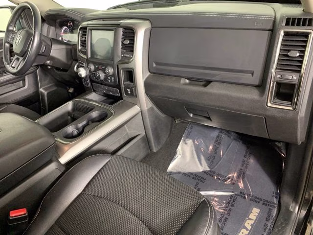 2018 Brilliant Black Crystal Pearlcoat Ram 1500 Sport 4X4 Truck