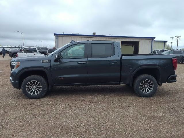 2021 Pacific Blue Metallic GMC Sierra 1500 AT4 4X4 Truck
