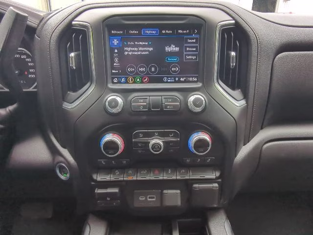 2021 Pacific Blue Metallic GMC Sierra 1500 AT4 4X4 Truck