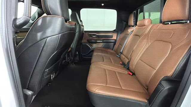 2021 Bright White Clearcoat Ram 1500 Laramie Longhorn 4X4 Truck