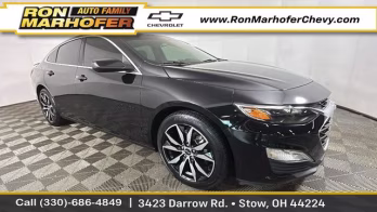 2021 Mosaic Black Metallic Chevrolet Malibu RS FWD Sedan