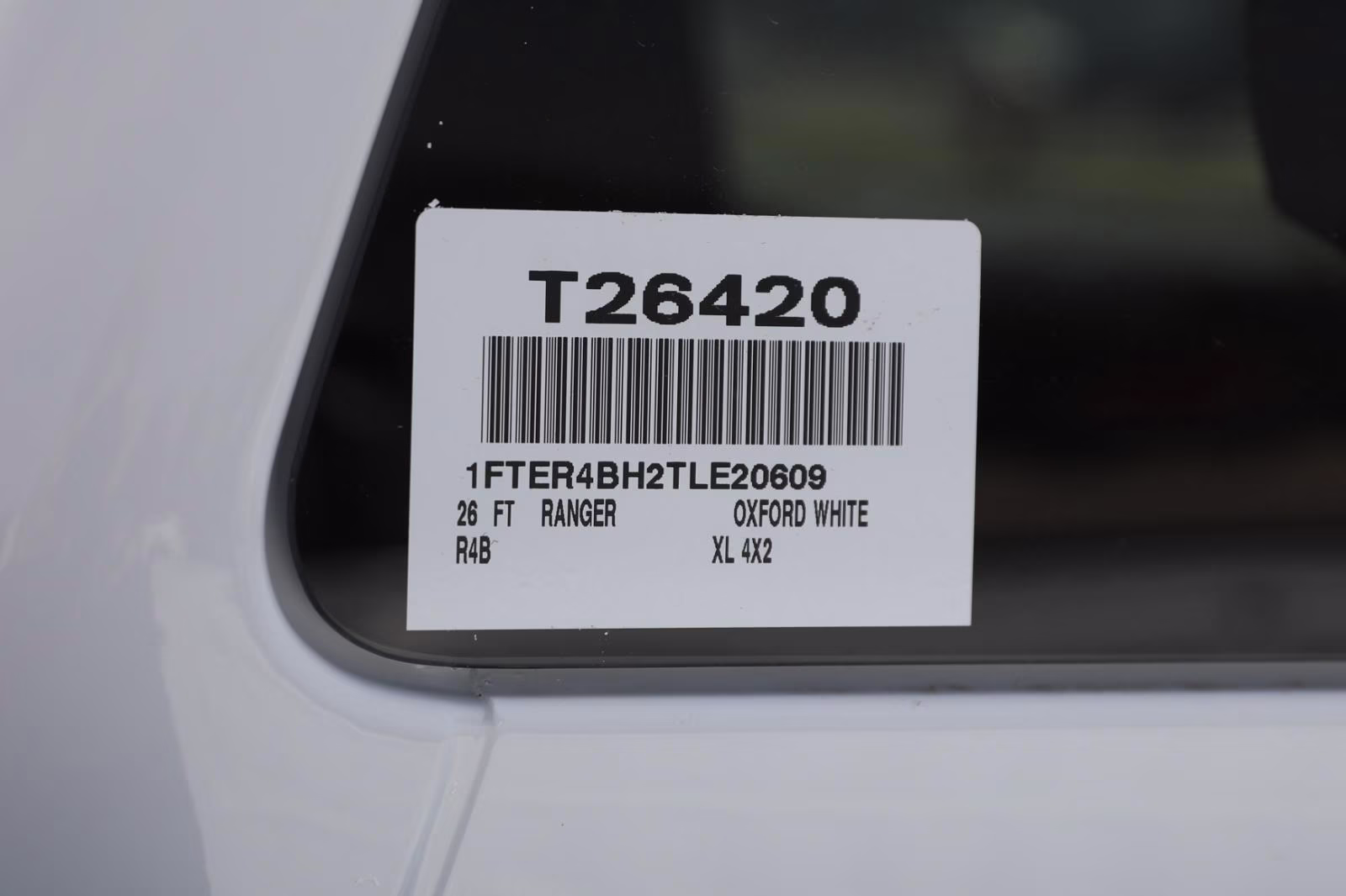 2026 Oxford White Ford Ranger XL RWD Truck