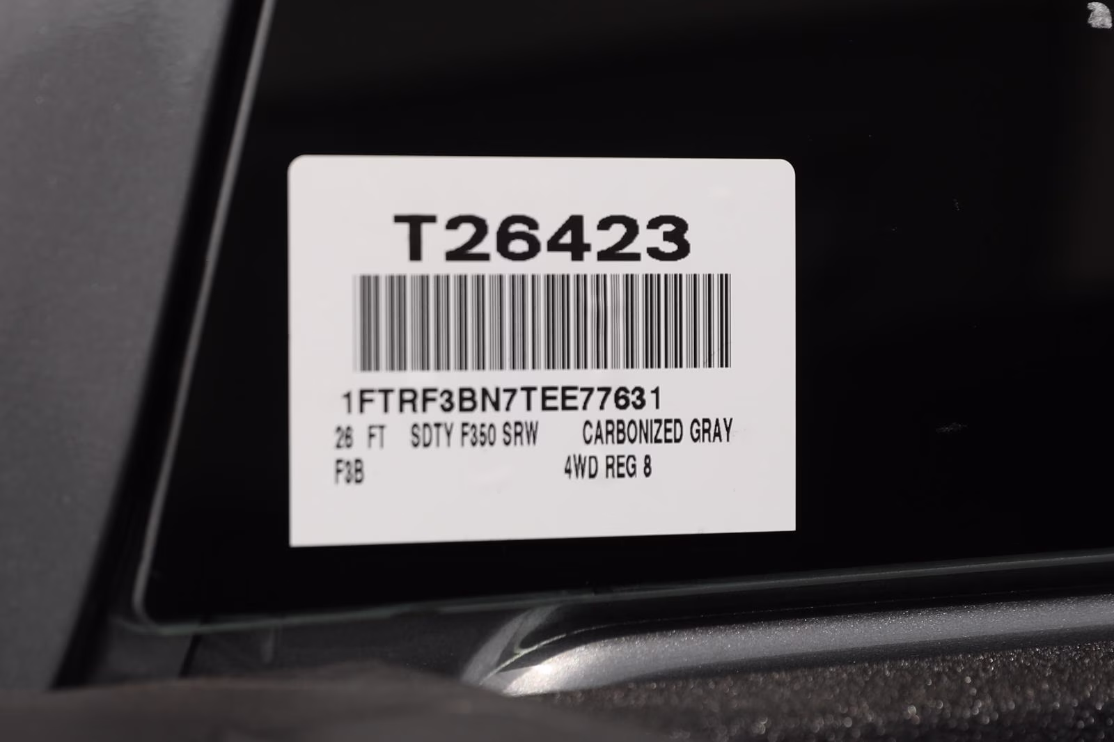 2026 Carbonized Gray Metallic Ford Super Duty F-350 SRW XL 4X4 Truck
