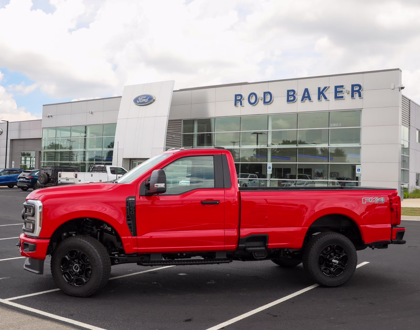 2026 Race Red Ford Super Duty F-350 SRW XL 4X4 Truck