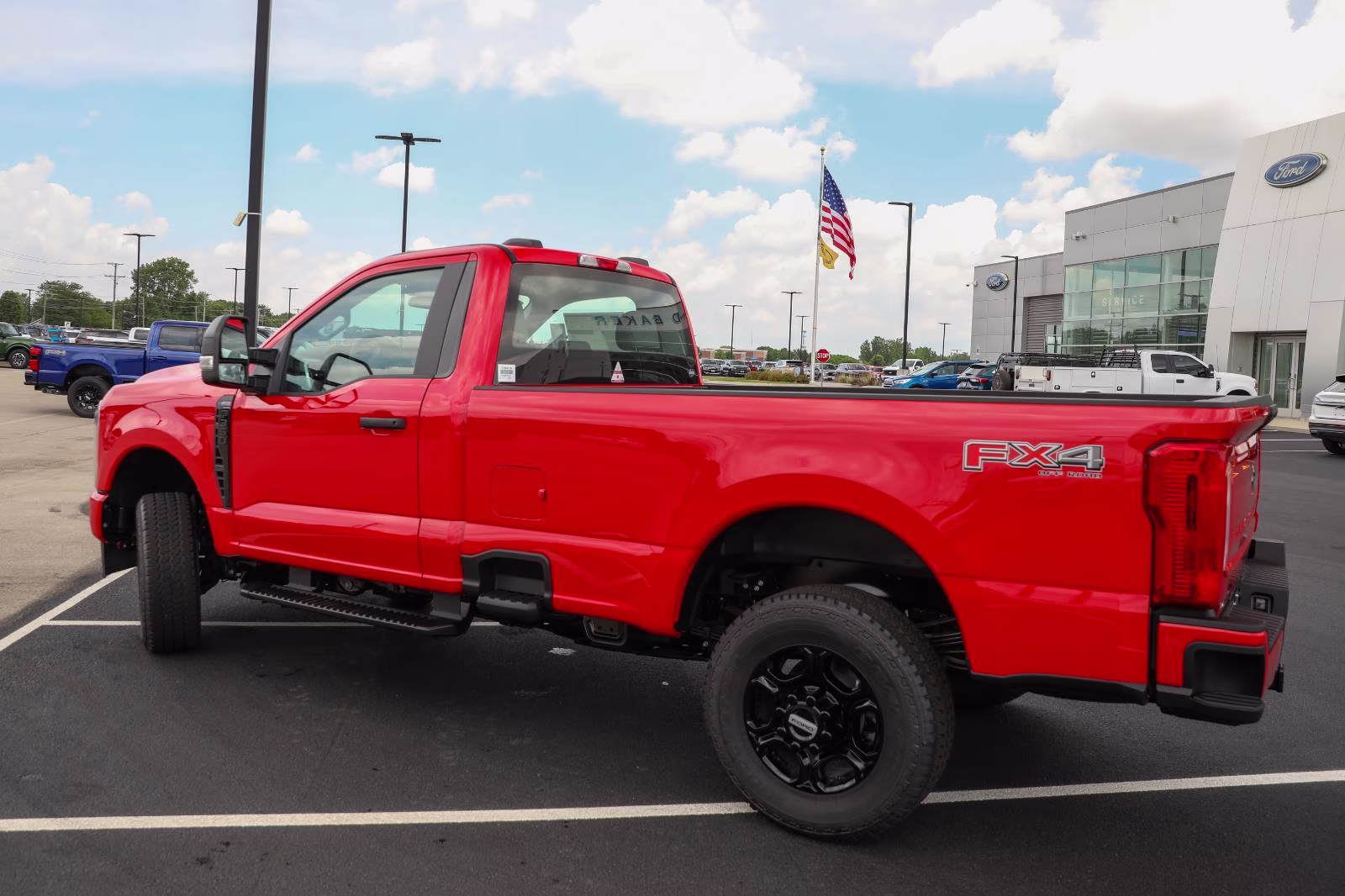 2026 Race Red Ford Super Duty F-350 SRW XL 4X4 Truck