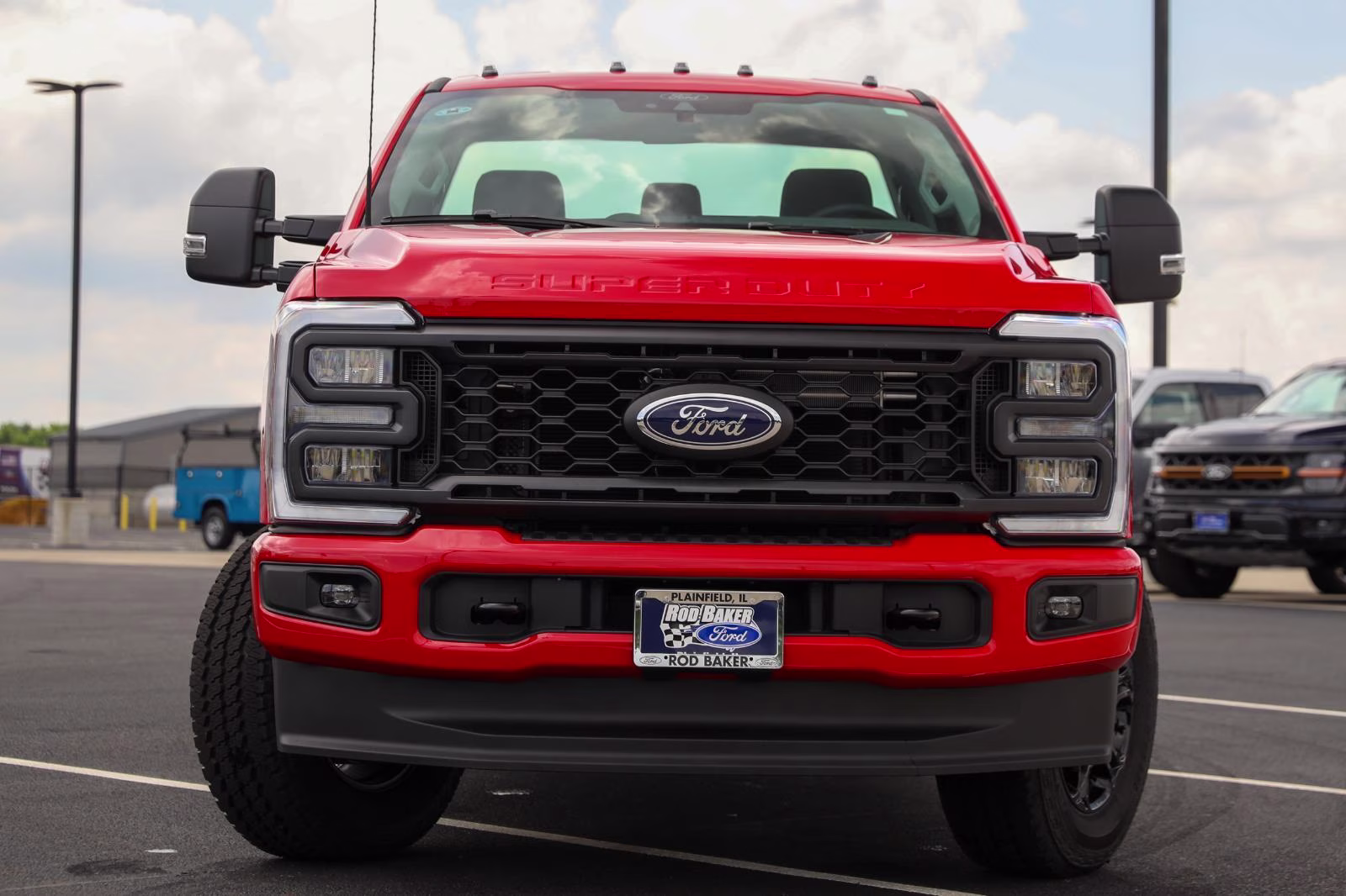 2026 Race Red Ford Super Duty F-350 SRW XL 4X4 Truck