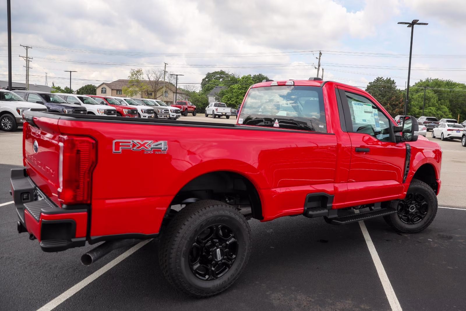 2026 Race Red Ford Super Duty F-350 SRW XL 4X4 Truck