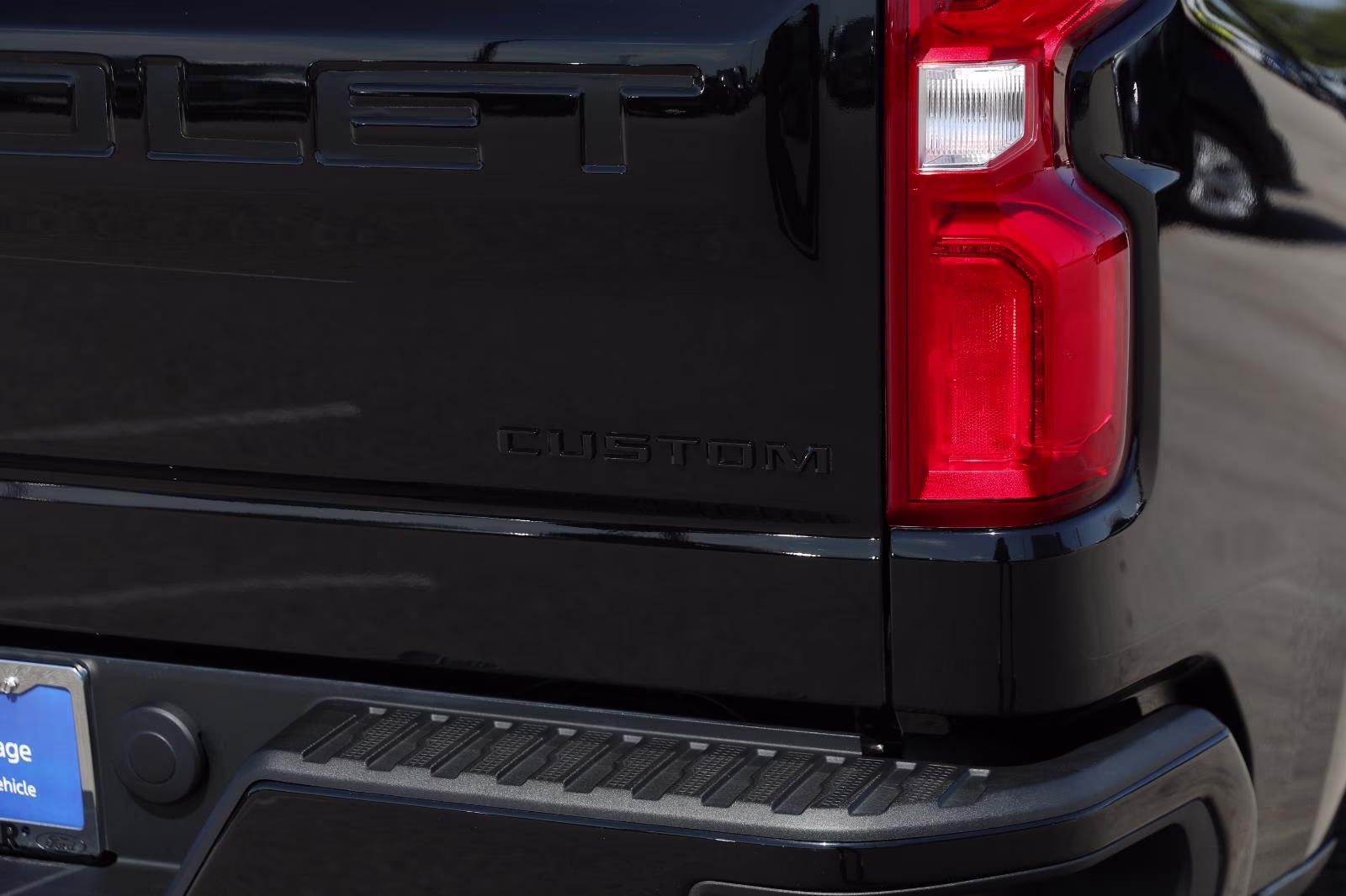 2022 Black Chevrolet Silverado 1500 LTD Custom 4X4 Truck