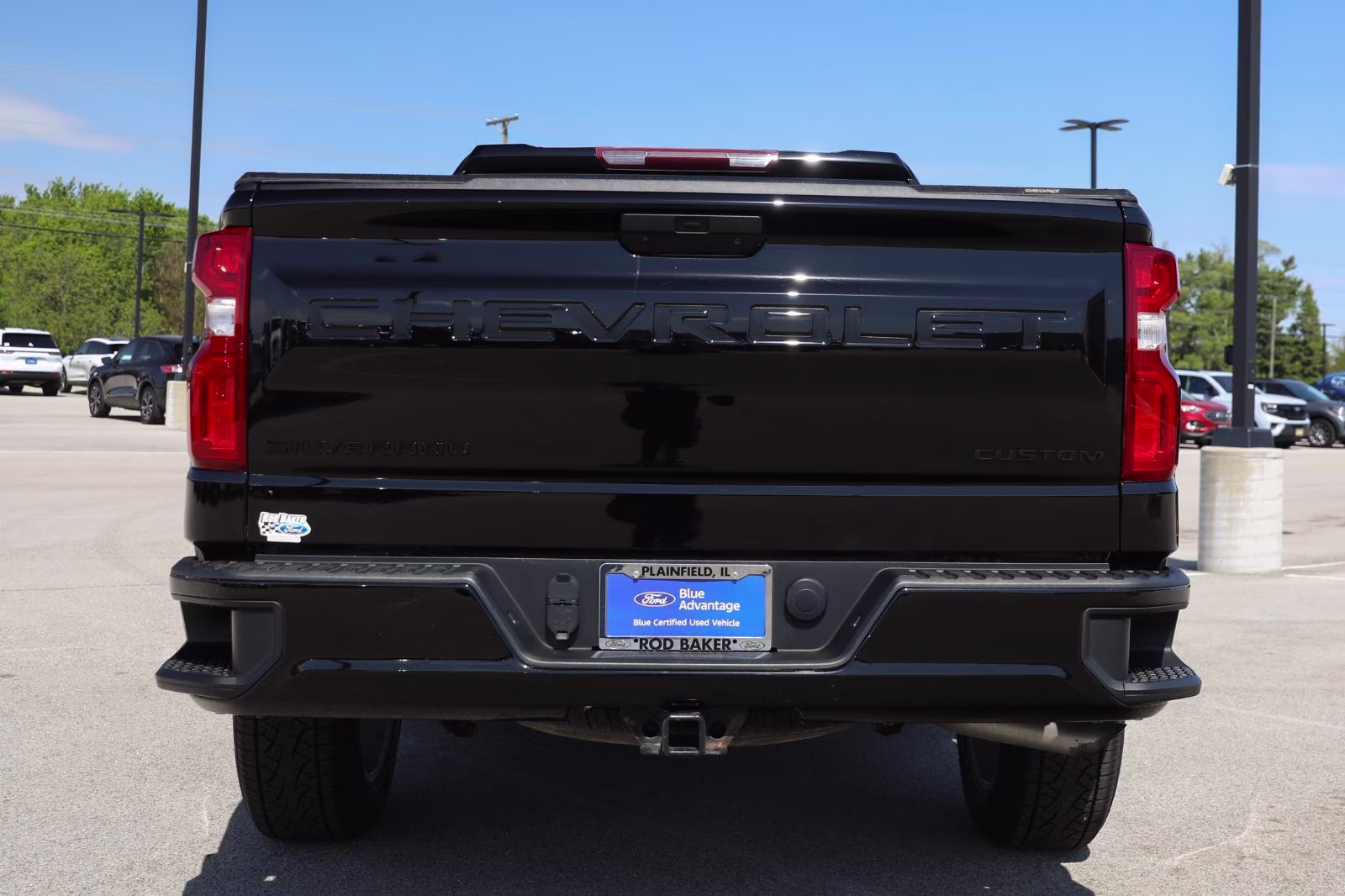 2022 Black Chevrolet Silverado 1500 LTD Custom 4X4 Truck