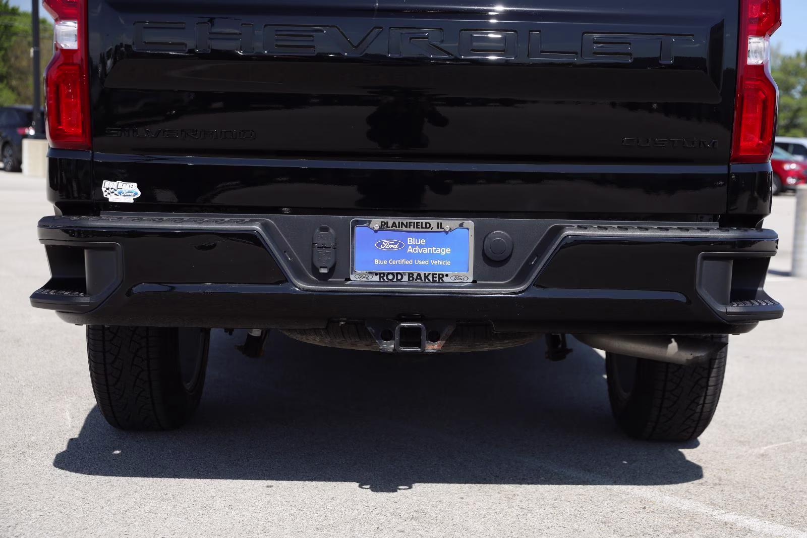2022 Black Chevrolet Silverado 1500 LTD Custom 4X4 Truck