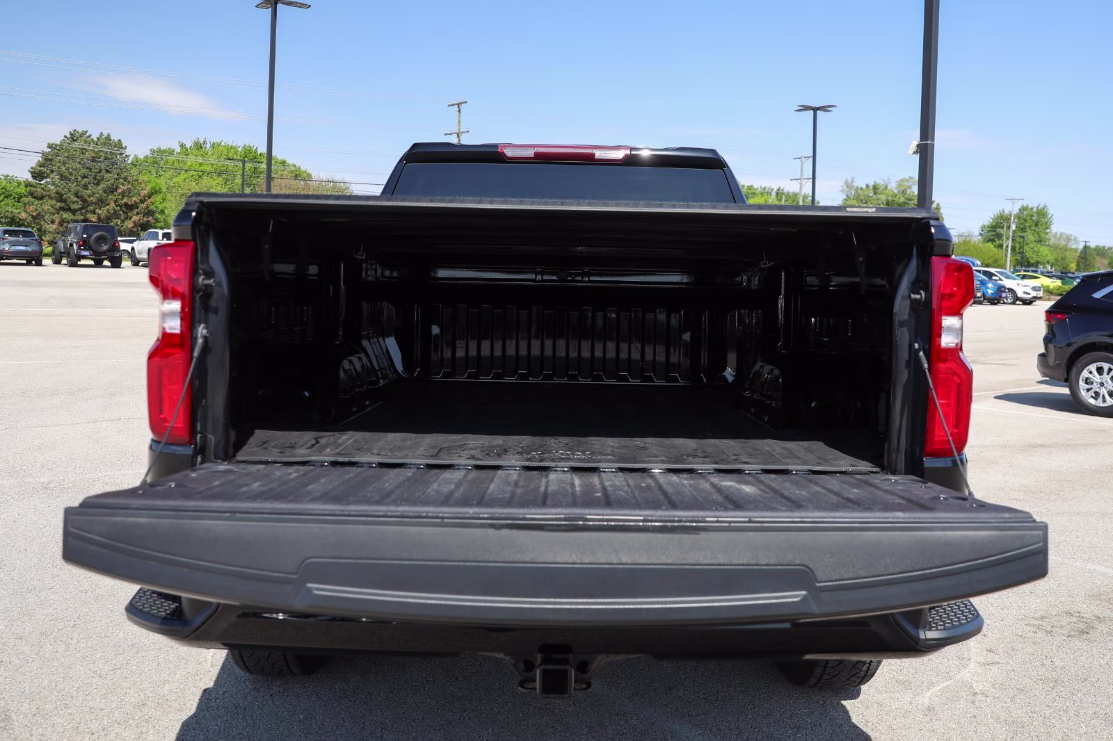 2022 Black Chevrolet Silverado 1500 LTD Custom 4X4 Truck
