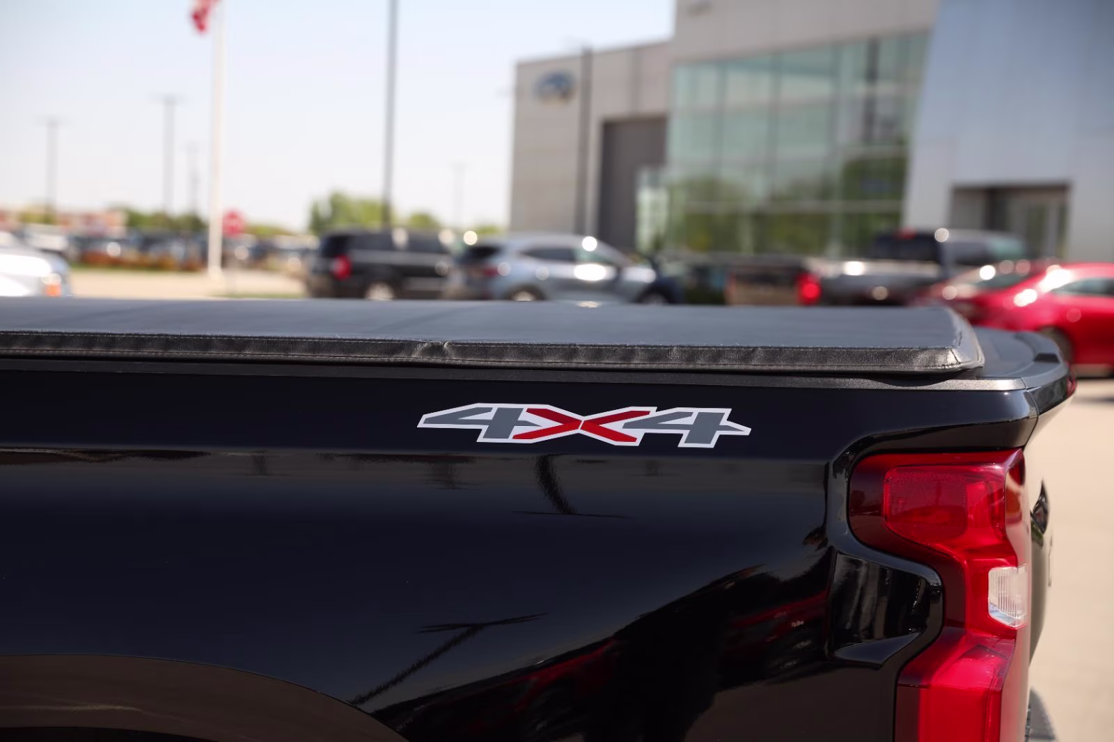 2022 Black Chevrolet Silverado 1500 LTD Custom 4X4 Truck