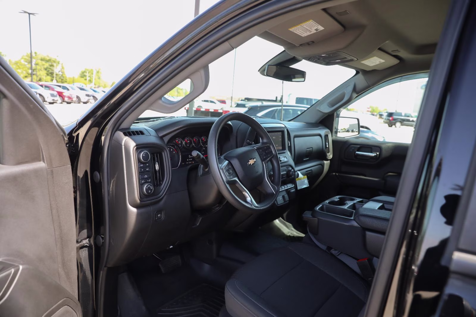 2022 Black Chevrolet Silverado 1500 LTD Custom 4X4 Truck