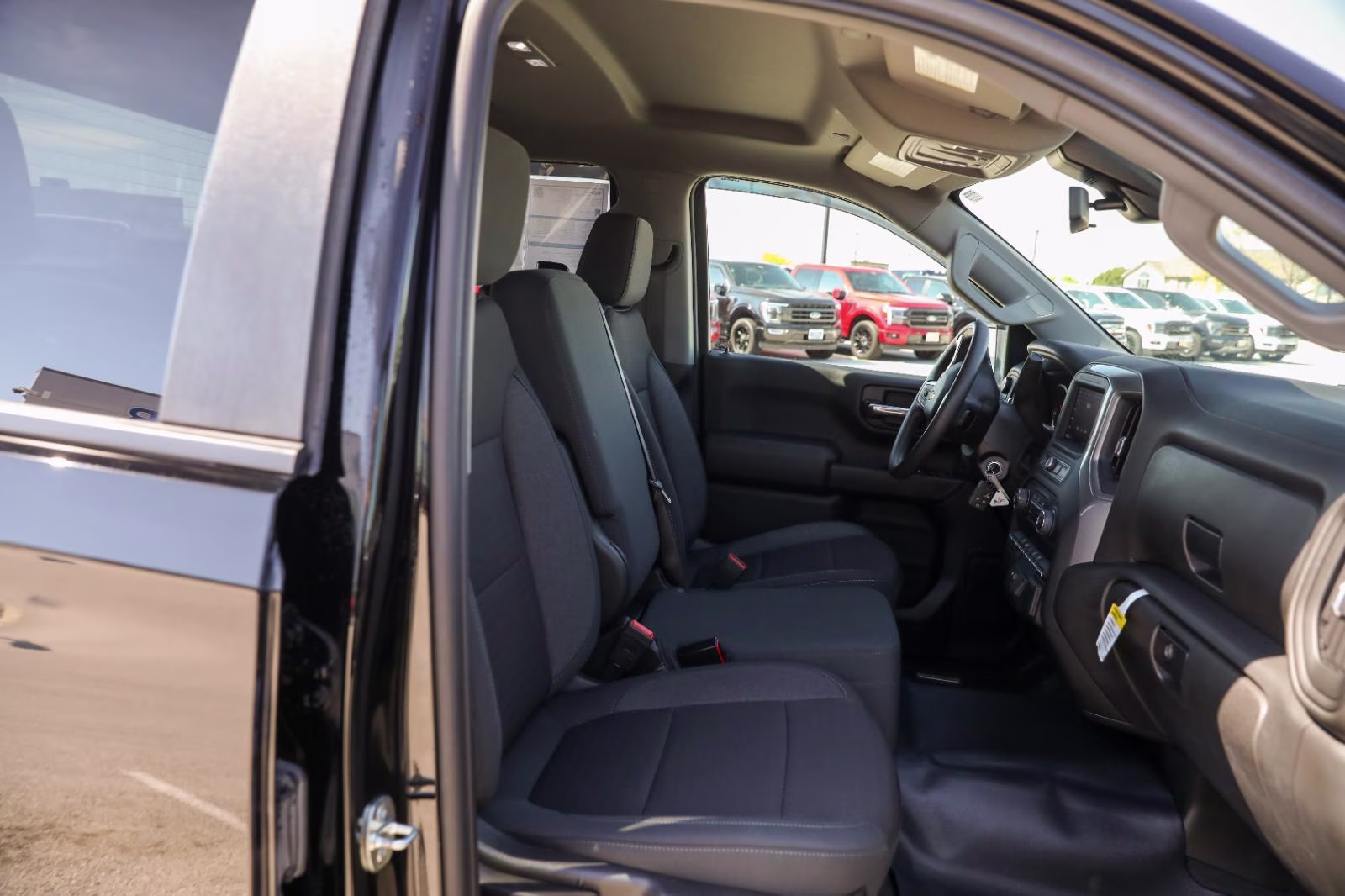 2022 Black Chevrolet Silverado 1500 LTD Custom 4X4 Truck