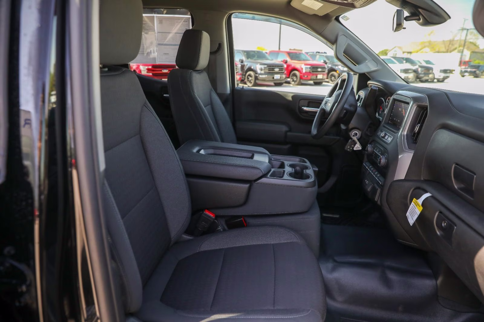 2022 Black Chevrolet Silverado 1500 LTD Custom 4X4 Truck