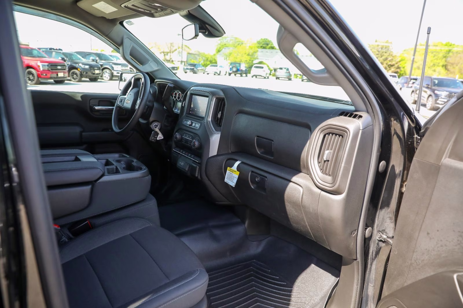 2022 Black Chevrolet Silverado 1500 LTD Custom 4X4 Truck