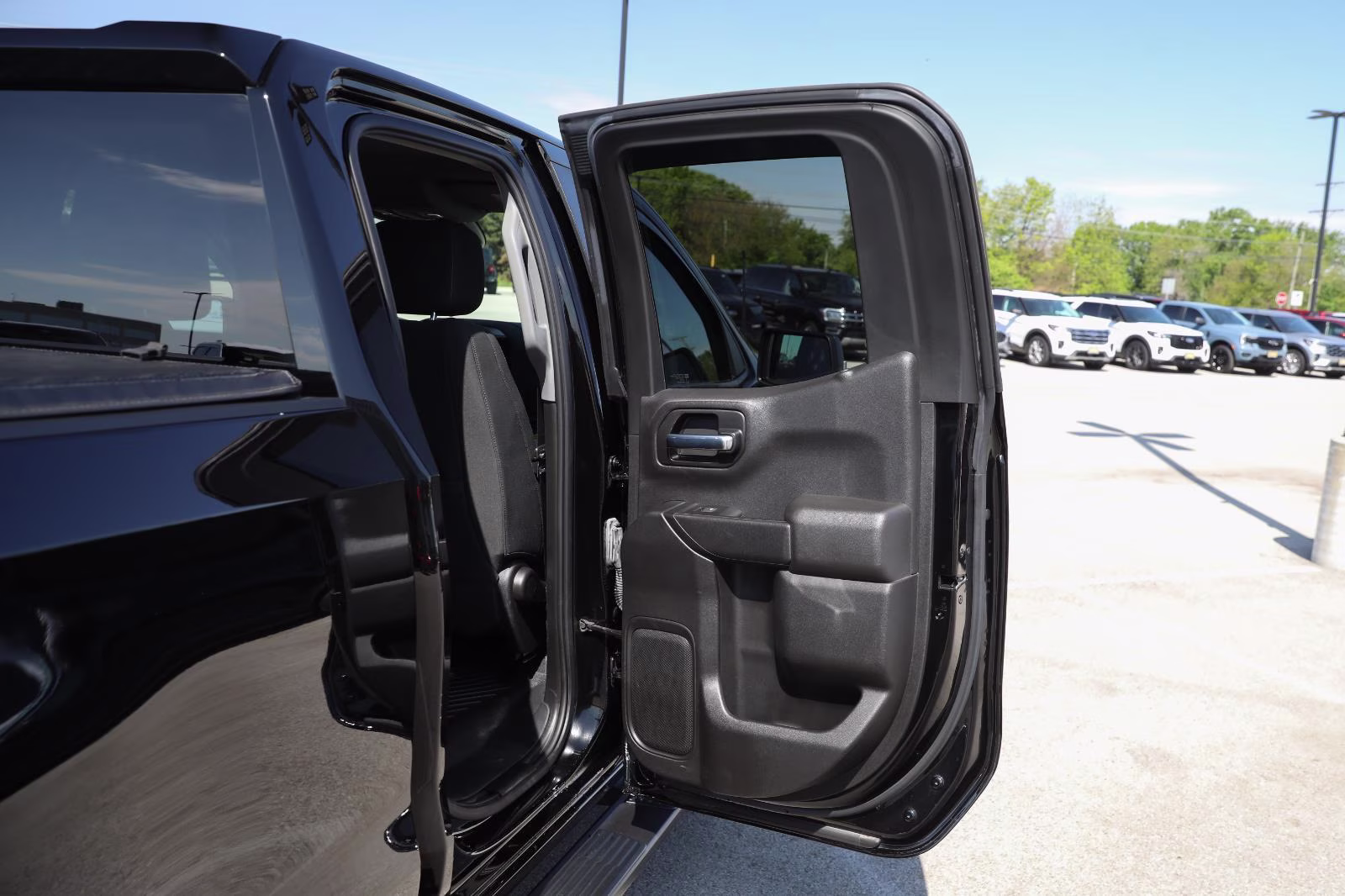 2022 Black Chevrolet Silverado 1500 LTD Custom 4X4 Truck