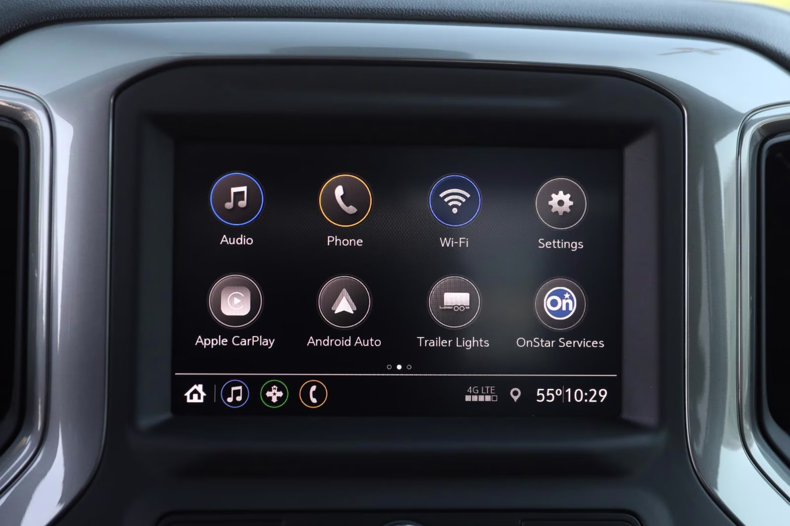 2022 Black Chevrolet Silverado 1500 LTD Custom 4X4 Truck