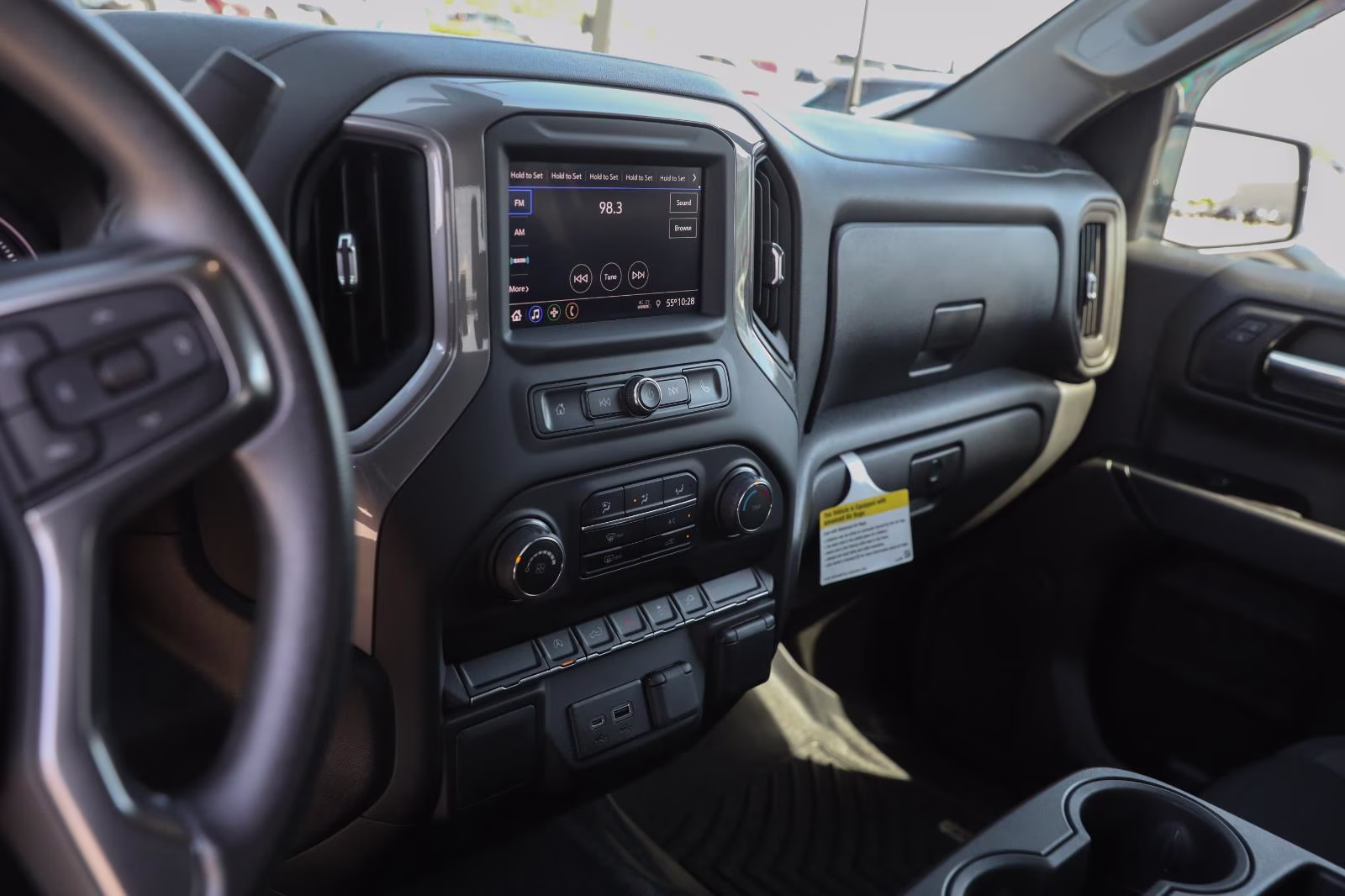 2022 Black Chevrolet Silverado 1500 LTD Custom 4X4 Truck