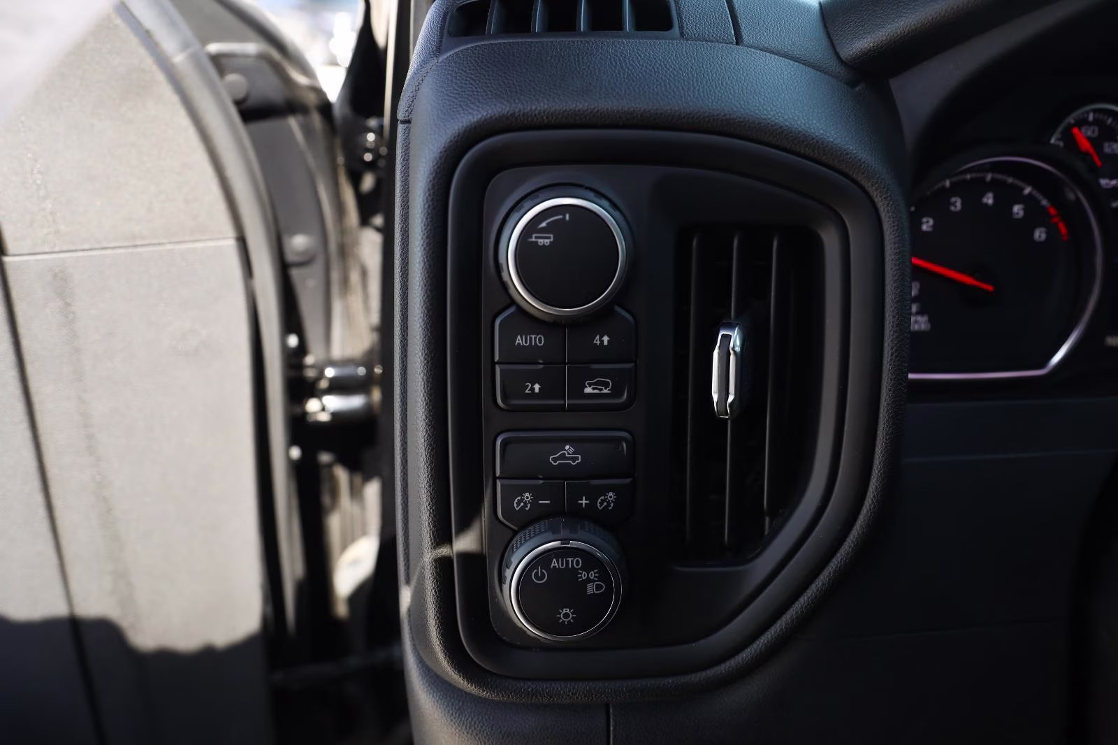 2022 Black Chevrolet Silverado 1500 LTD Custom 4X4 Truck