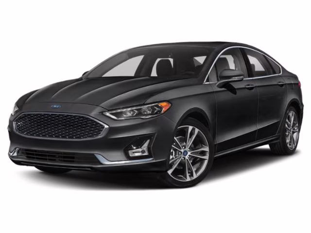 2020 AGATE BLACK Ford Fusion TITANIUM FWD TITANIUM FWD