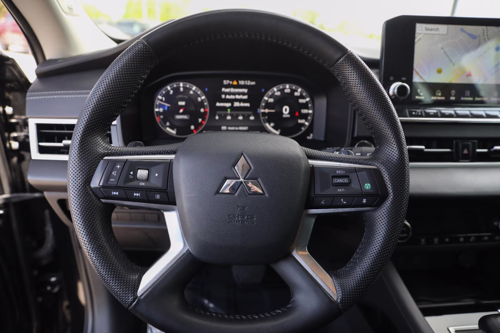 2023 Labrador Black Pearl Mitsubishi Outlander SE AWD S-AWC