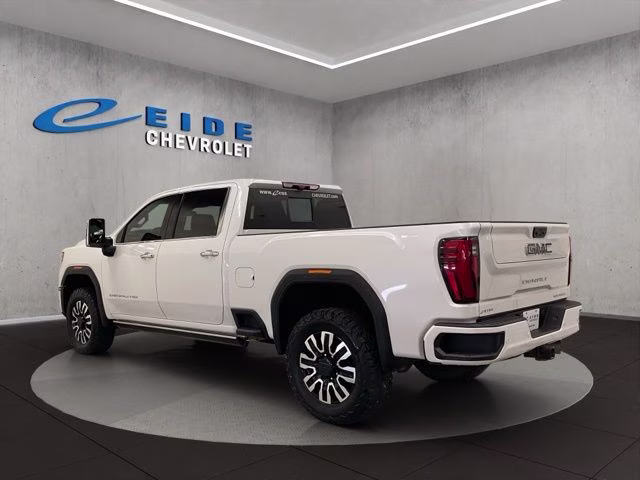 2024 White Frost Tricoat GMC Sierra 3500HD Denali Ultimate 4X4 Truck