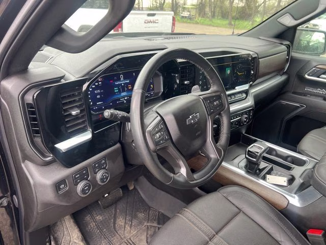 2025 Black Chevrolet Silverado 1500 High Country 4X4 Truck