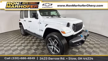 2024 Bright White Clearcoat Jeep Wrangler Sport S 4xe 4X4 SUV
