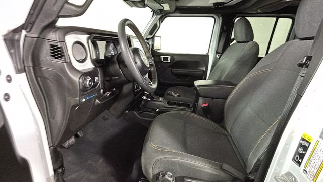 2024 Bright White Clearcoat Jeep Wrangler Sport S 4xe 4X4 SUV