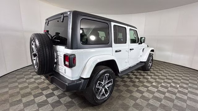 2024 Bright White Clearcoat Jeep Wrangler Sport S 4xe 4X4 SUV