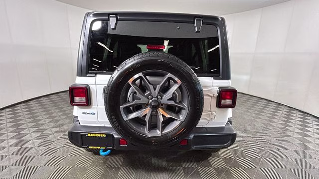2024 Bright White Clearcoat Jeep Wrangler Sport S 4xe 4X4 SUV