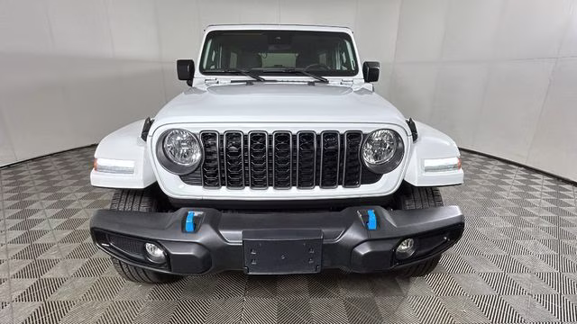 2024 Bright White Clearcoat Jeep Wrangler Sport S 4xe 4X4 SUV