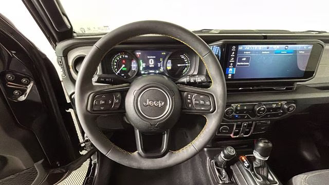 2024 Black Clearcoat Jeep Wrangler Sport S 4xe 4X4 SUV