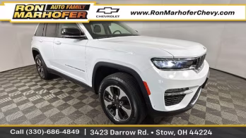 2022 Bright White Clearcoat Jeep Grand Cherokee 4xe 4X4 SUV