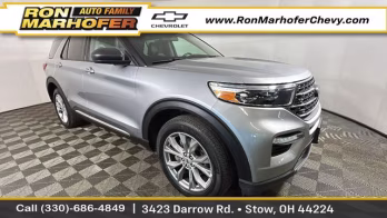 2023 Silver Ford Explorer XLT 4X4 SUV