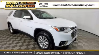 2020 Summit White Chevrolet Traverse LT FWD SUV