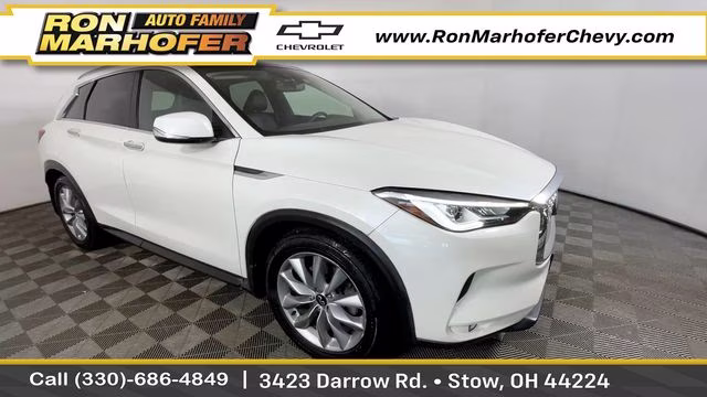 2020 Majestic White INFINITI QX50 LUXE AWD SUV