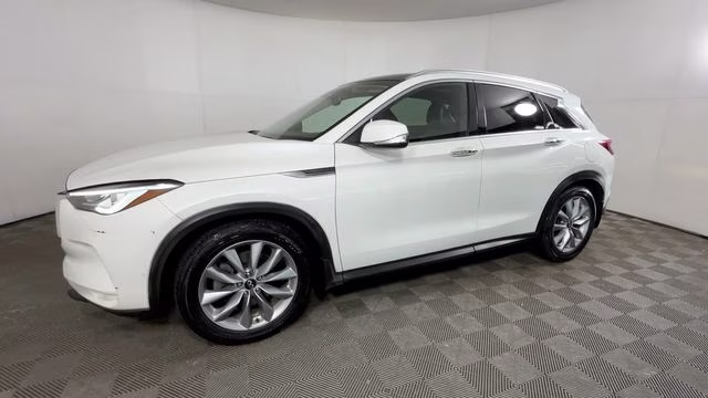2020 Majestic White INFINITI QX50 LUXE AWD SUV