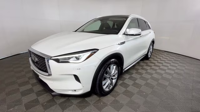 2020 Majestic White INFINITI QX50 LUXE AWD SUV