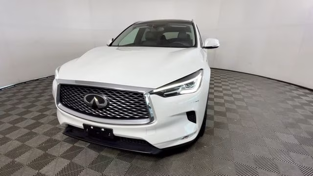 2020 Majestic White INFINITI QX50 LUXE AWD SUV