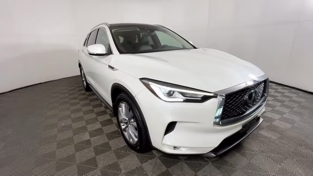 2020 Majestic White INFINITI QX50 LUXE AWD SUV