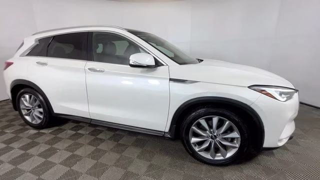 2020 Majestic White INFINITI QX50 LUXE AWD SUV