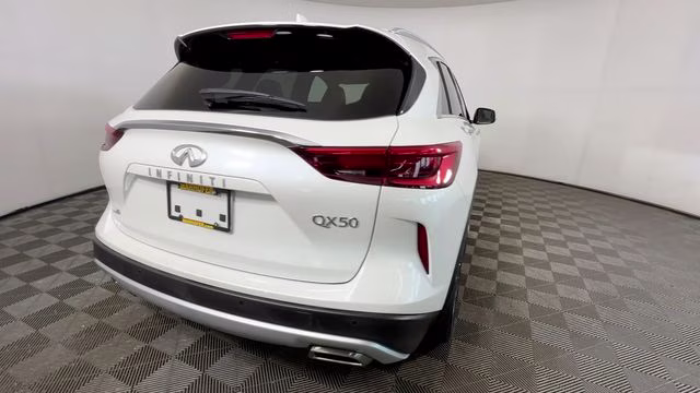 2020 Majestic White INFINITI QX50 LUXE AWD SUV