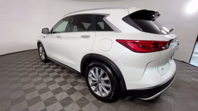 2020 Majestic White INFINITI QX50 LUXE AWD SUV