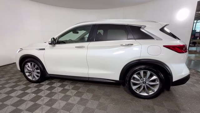 2020 Majestic White INFINITI QX50 LUXE AWD SUV
