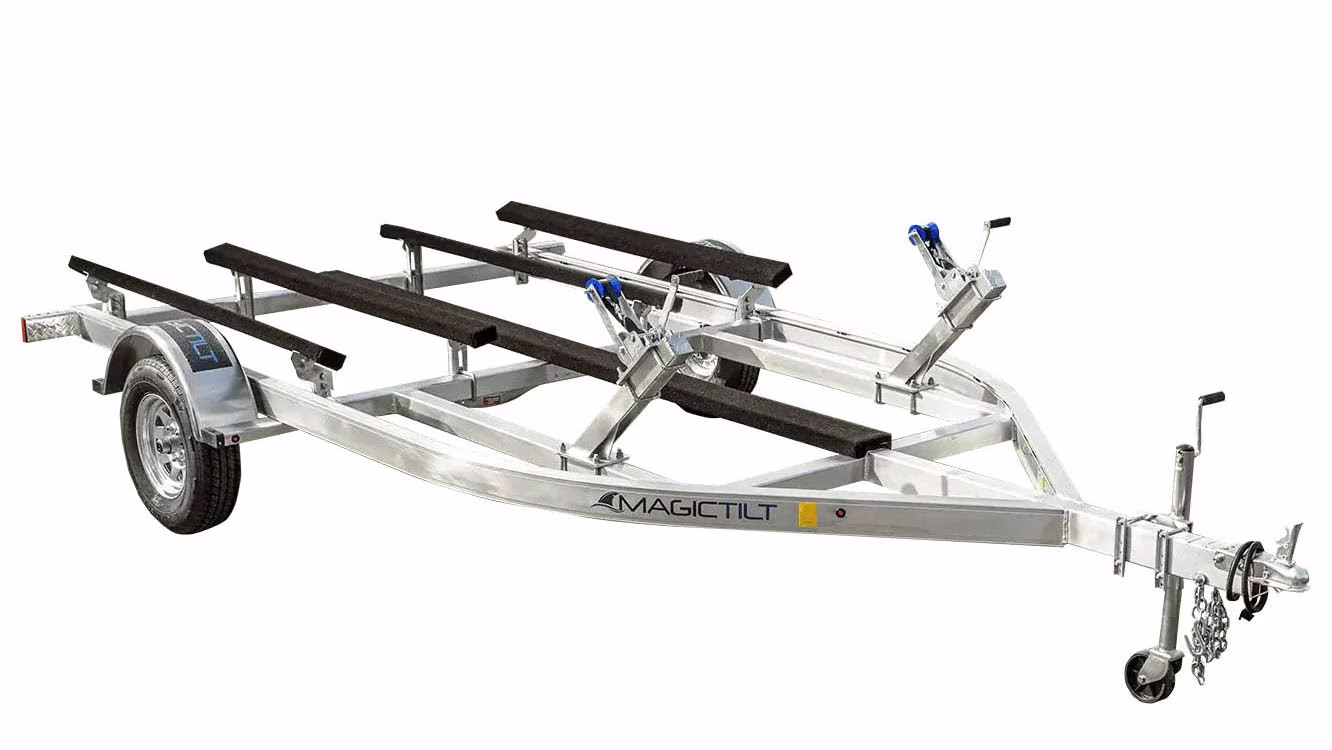 2026 Aluminum Magic Tilt Aluminum Double Watercraft Trailers Boat Trailers