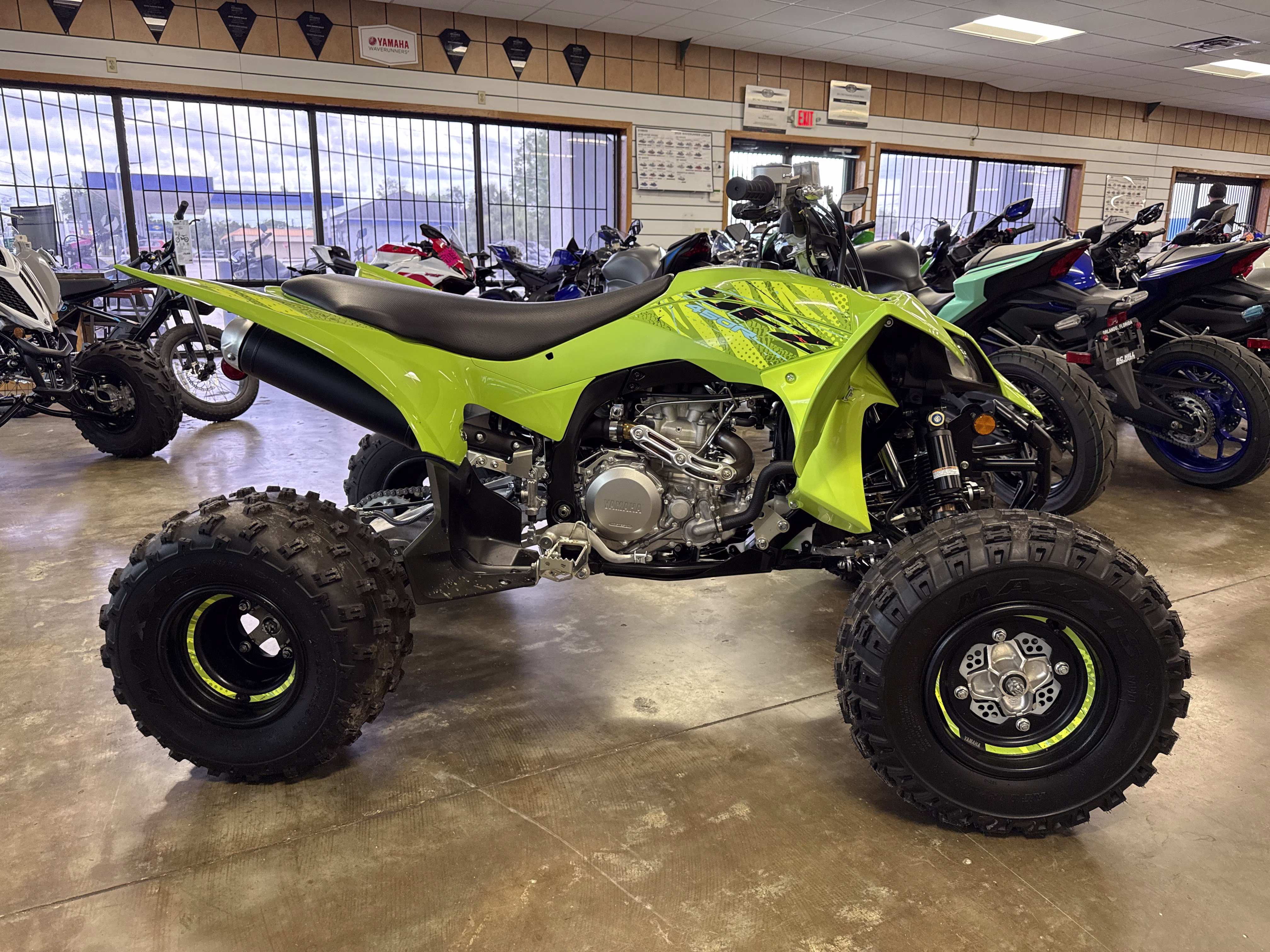 2025 Team Yamaha Blue Yamaha YFZ450R ATV